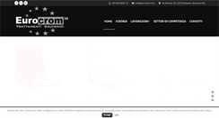 Desktop Screenshot of eurocrom.com